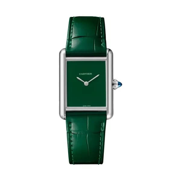 Cartier Montre Mixte Tank must Vert