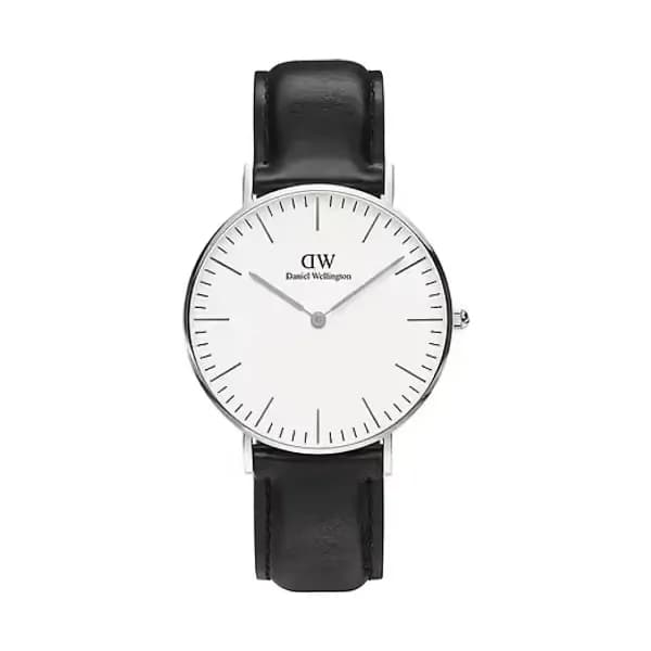 Daniel Wellington Montre Analogique Mixte Daniel Wellington Cuir Noir DW.DW00100053