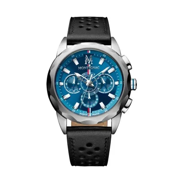 Montignac Montre Montignac Round Multifonction Bleu