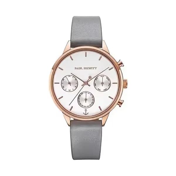 Paul Hewitt Montre Femme PAUL HEWITT en Cuir Gris