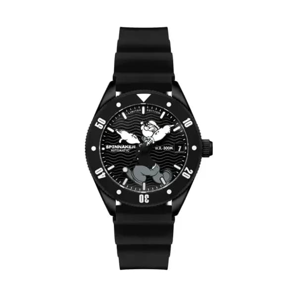 Spinnaker Montre Challenger Automatic Popeye Anchor Arms Limited Edition SP-5163-03 Midnight Mast