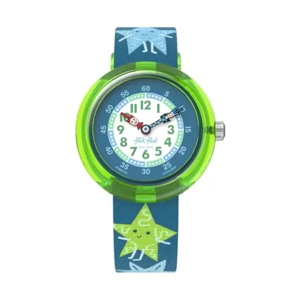 Flik Flak Montre Flik Flak en Plastique Vert