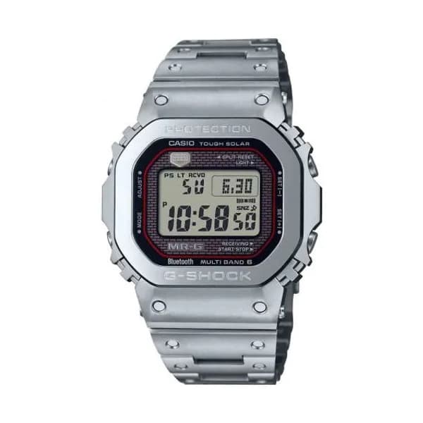 Casio Montre GShock MR-G - Série MRG-B5000 - Argent 49.6 x 43.2 mm- MRG-B5000D-1