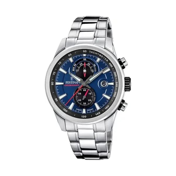 Festina Montre Festina Timeless Chronograph Bleu