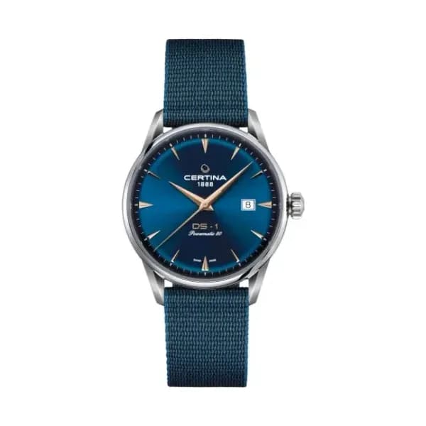 Certina Montre Certina DS-1 Powermatic 80 Automatique Cadran Bleu