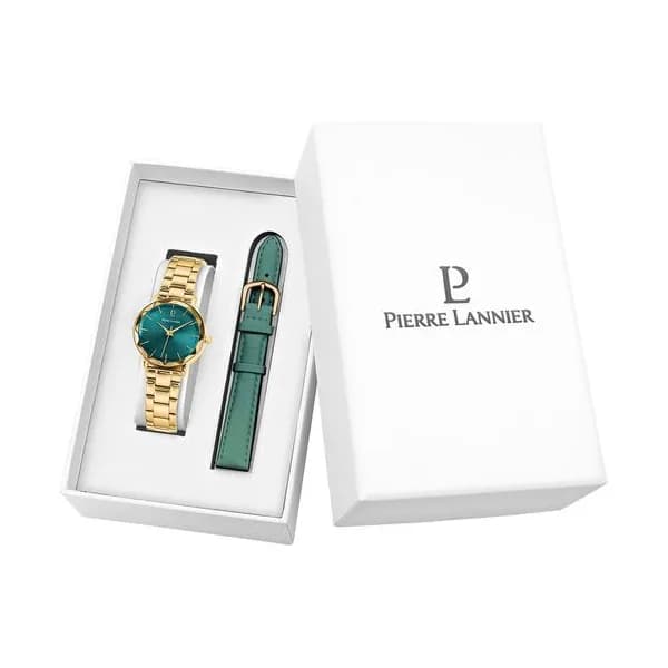Pierre Lannier Montre Pierre Lannier Collection Multiples en Acier et PVD Doré