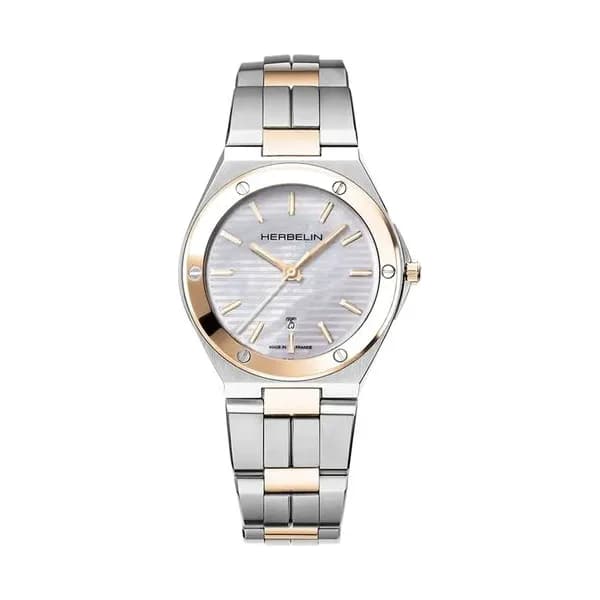 Michel Herbelin Montre Herbelin Cap Camarat Femme Quartz Plongée - 14545BTR19