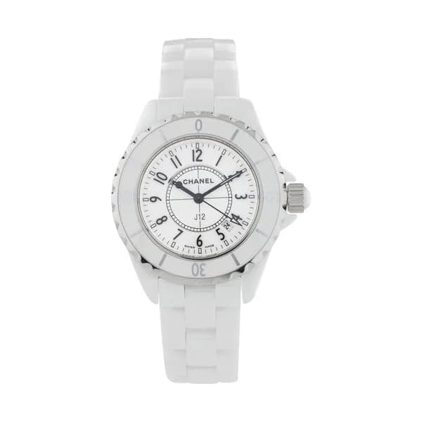Chanel Montre Chanel J12 Blanche quartz 33 mm