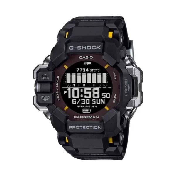 Casio Montre GShock Master of G - Rangeman - Gris Anthracite 60.6 x 53.2 mm- GPR-H1000-1