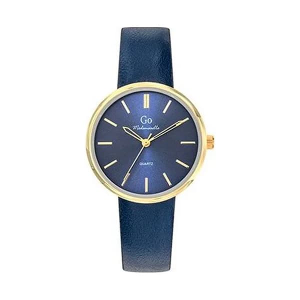 GO Mademoiselle Montre GO Mademoiselle en Cuir Bleu