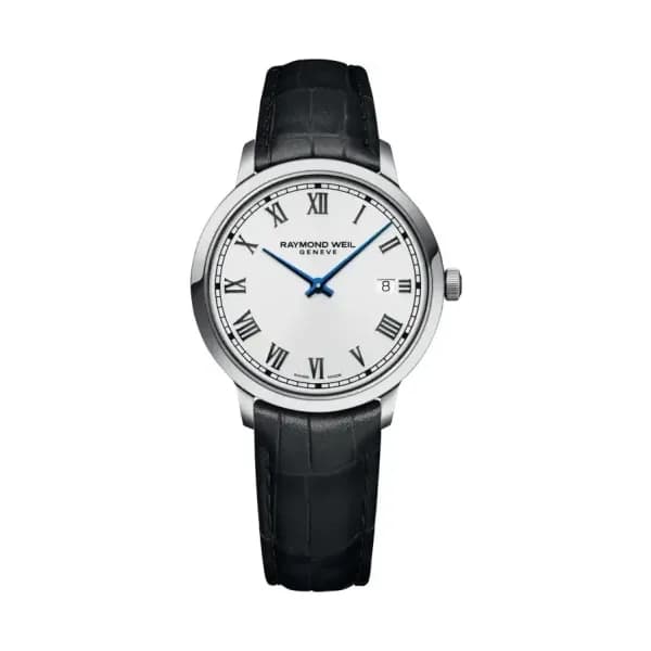 Raymond Weil Montre Toccata Classic 39 mm - Cadran blanc 5485-STC-00359