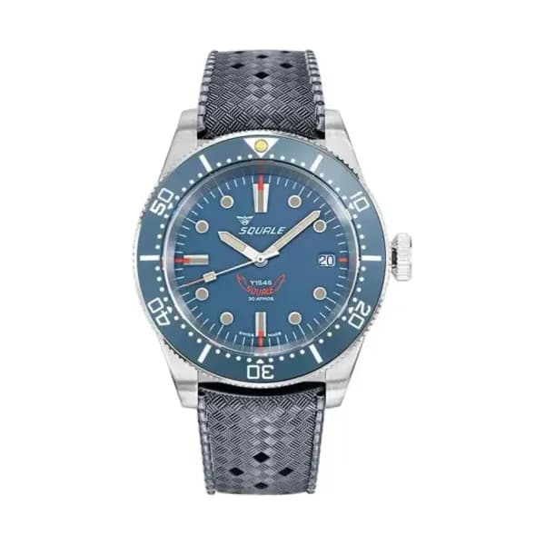 Squale Montre 1545 Grey Rubber 1545GG.HTG