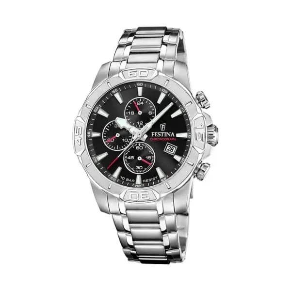 Festina Montre Festina Timeless Chrono 45-3 Noir