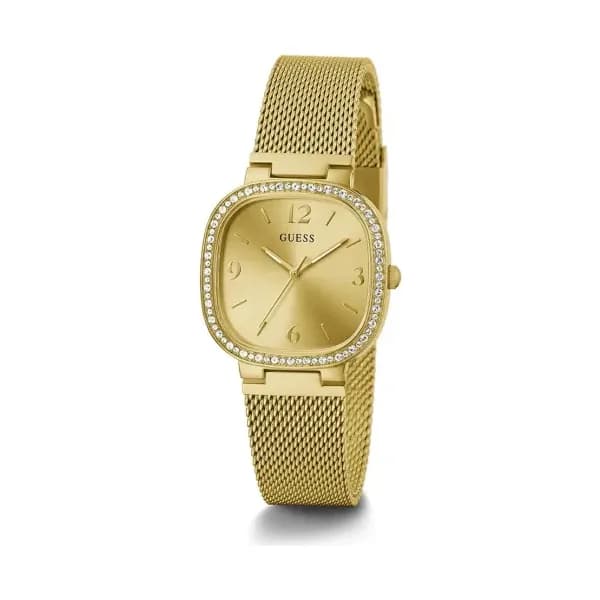 Guess Montre Analogique Femme Guess Acier Jaune GW0354L2