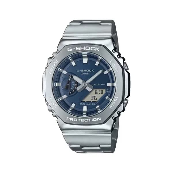 Casio Montre Casio Collection G-Shock en Acier Argenté