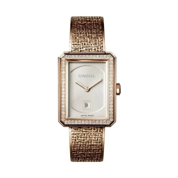 Chanel Montre Boy·Friend Tweed
