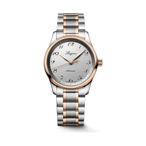 Longines Montre Longines Master Collection 34mm Index Rosé Bracelet Acier
