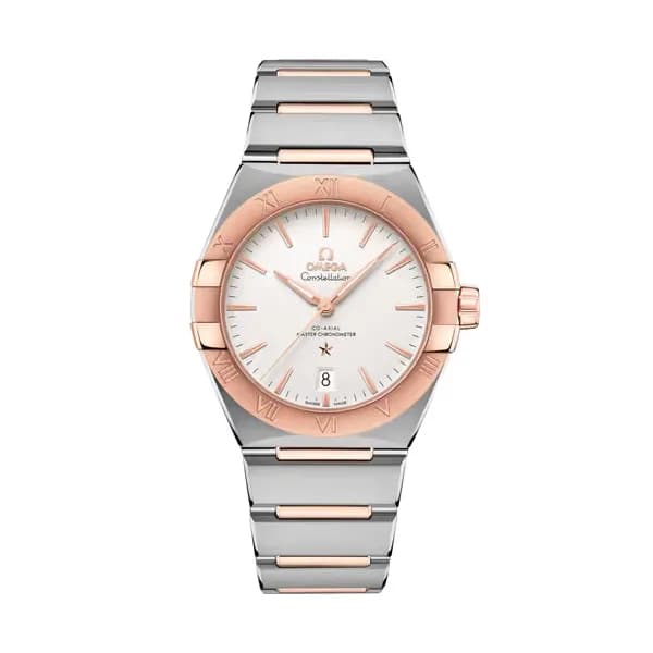 Omega Constellation 39 mm, acier - or « Sedna™ » sur acier - or « Sedna™ »