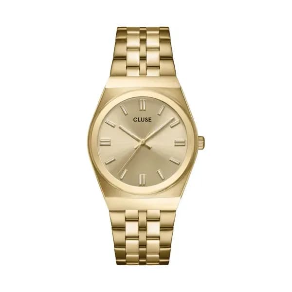 Cluse Retro 70s Watch Steel, Full Gold Colour