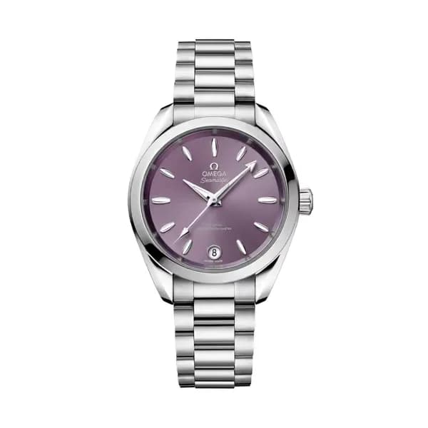 Omega Seamaster 34 mm, acier sur acier