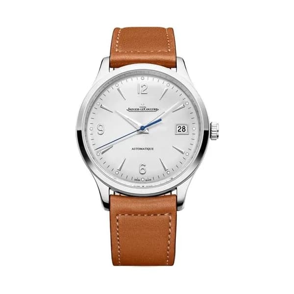 Jaeger-LeCoultre Montre Jaeger-LeCoultre Master Control date automatique acier bracelet cuir 40 mm