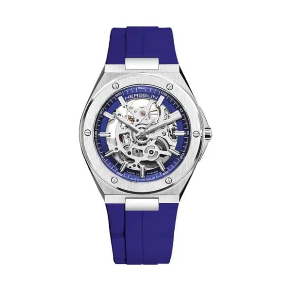 Michel Herbelin Montre herbelin Cap Camarat Skeleton Auto Homme Automatique Squelette - 1645SQ115CBC