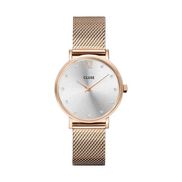 Cluse Montre Cluse en Acier Doré Rose