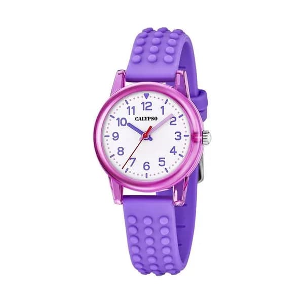 Calypso Montre Calypso en Caoutchouc Violet