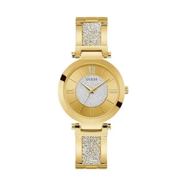 Guess Montre Femme GUESS AURORA en Acier Jaune