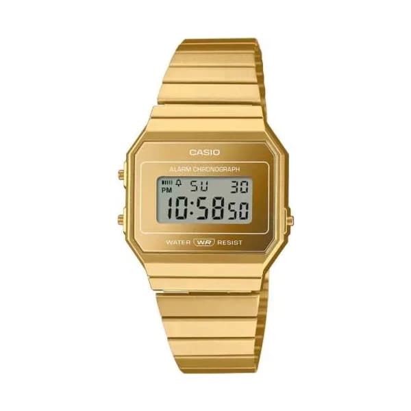 Casio Montre Casio Vintage - Série Iconic - Or - A700WEVG-9A