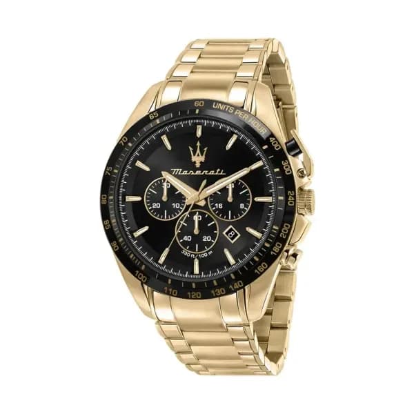 Maserati Montre quartz Homme Traguardo Noir