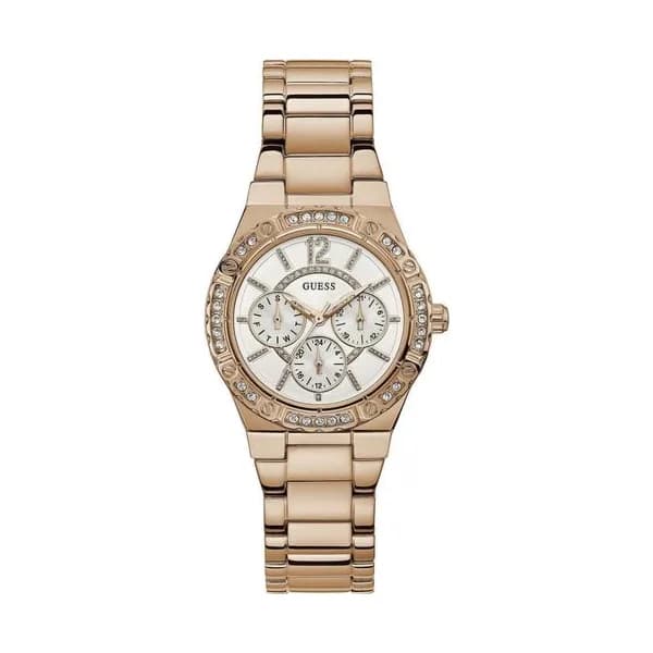 Guess Montre Guess en Acier Doré Rose