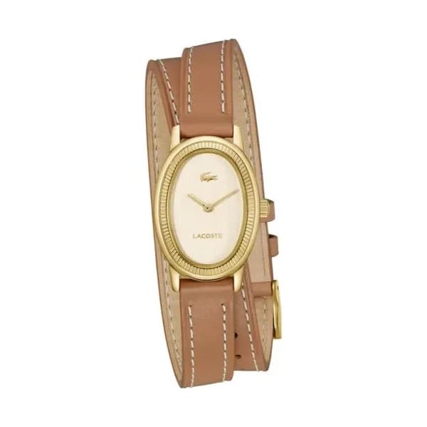 Lacoste Montre Lacoste Collection Parisienne en Cuir Marron
