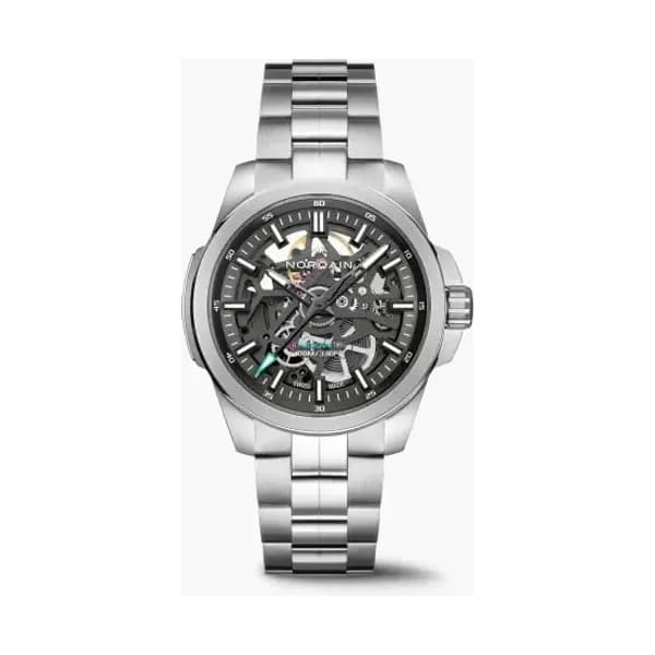 NORQAIN Montre Norqain Independence Skeleton 40mm Bracelet Acier Inoxydable