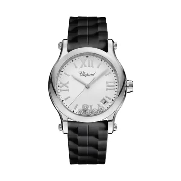 Chopard Montre Femme Happy sport Blanc