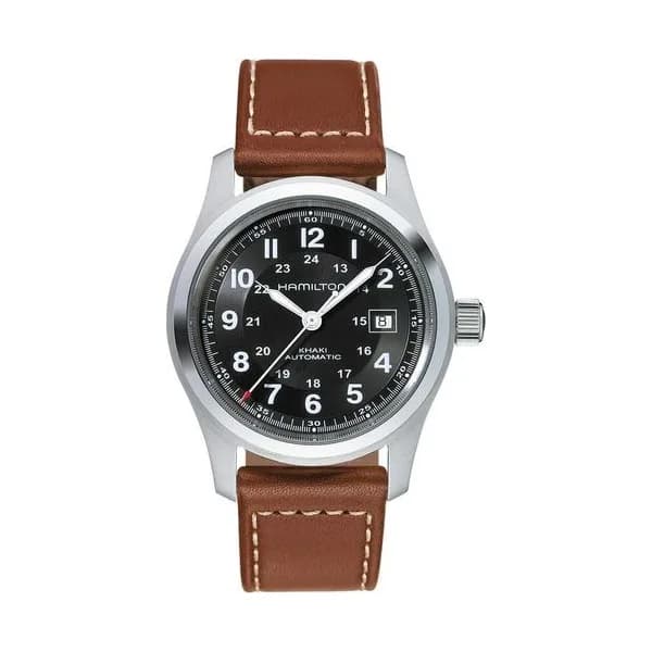 Hamilton Montre automatique Homme Khaki field Noir