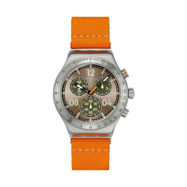 Swatch Montre Swatch en Tissu Orange