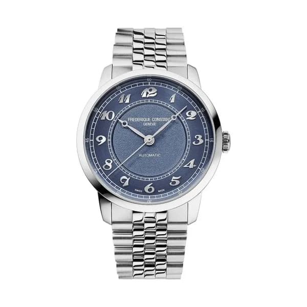 Frédérique Constant Montre Frédérique Constant Classics Première Automatique Cadran Gris anthracite Bracelet Acier inoxydable - FC-301BL3B6B