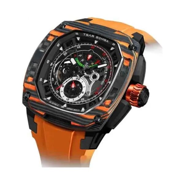 Tsar Bomba Montre tsar Bomba - Dark Matter - Automatique - Orange - TB8602-02