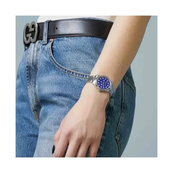 Gucci Montre G-Timeless avec abeilles, 32 mm