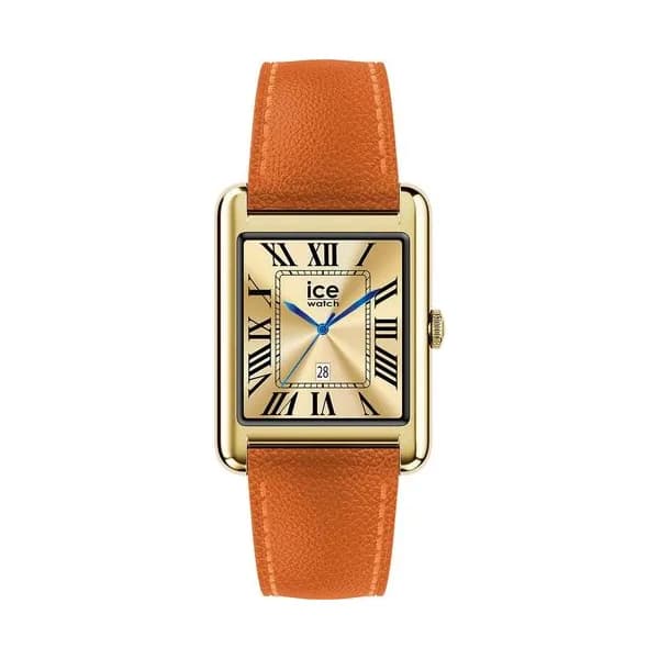 Ice Watch Montre Connectée Ice Watch Collection Ice Smart TKS 2.0 en Cuir Orange