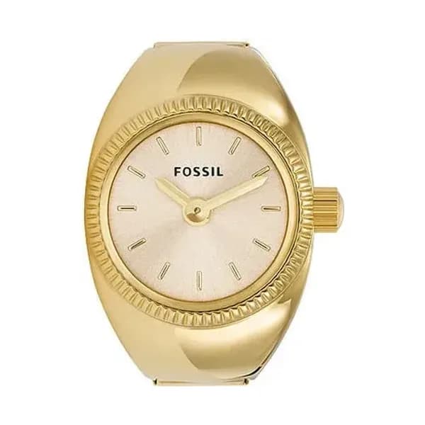 Fossil Bague-montre FOSSIL en Acier Jaune Etanche