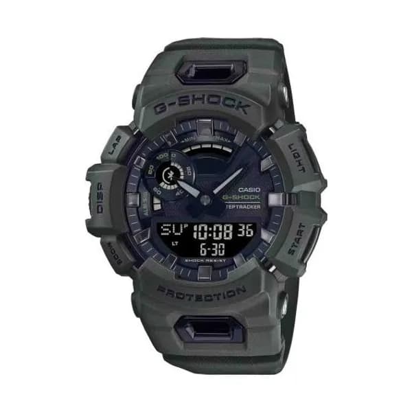 Casio Montre GShock G-Squad - Série GBA-900 - Vert 51.3 x 48.9 mm- GBA-900UU-3A