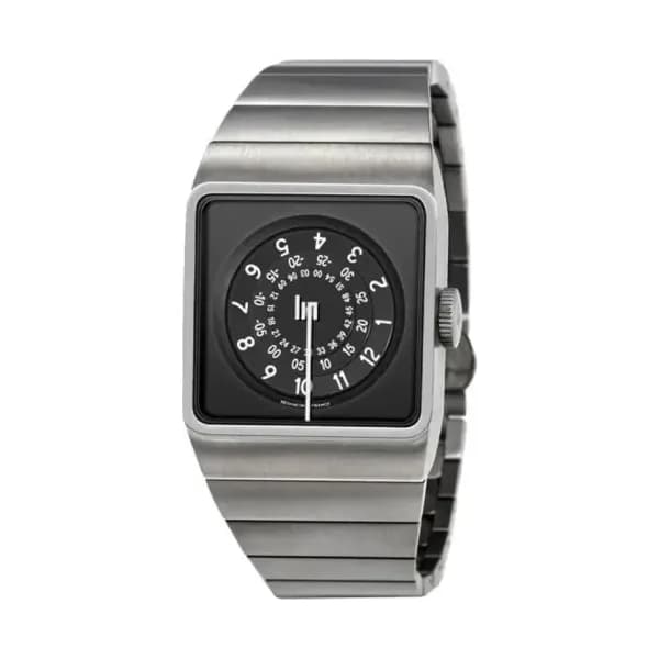 Lip Montre Lip Big TV Titane 671658- Homme - cadran Noir- -