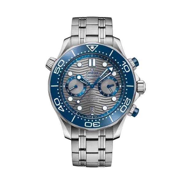 Omega Seamaster 44 mm, acier sur acier