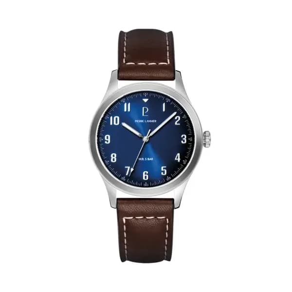 Pierre Lannier Montre quartz Homme Aviateur Bleu
