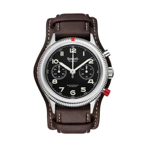 Hanhart Montre Hanhart 417 ES Flyback Steve Mc. Mécanique diamètre 42 mm- H721.212-MF