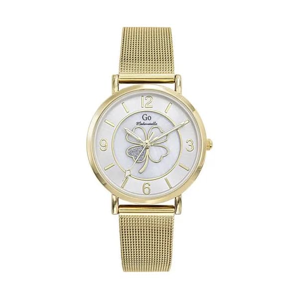 GO Mademoiselle Montre GO Mademoiselle en Acier et PVD Doré