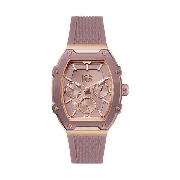 Ice Watch Montre Ice Watch Collection Ice Boliday en Silicone Rose