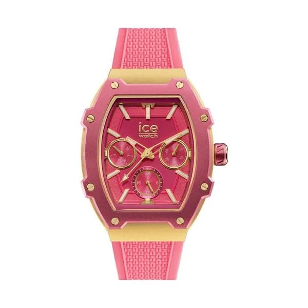 Ice Watch Montre Ice Watch Collection Ice Boliday en Silicone Rose